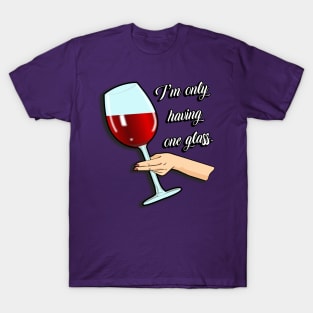 Giant glass of wine T-Shirt